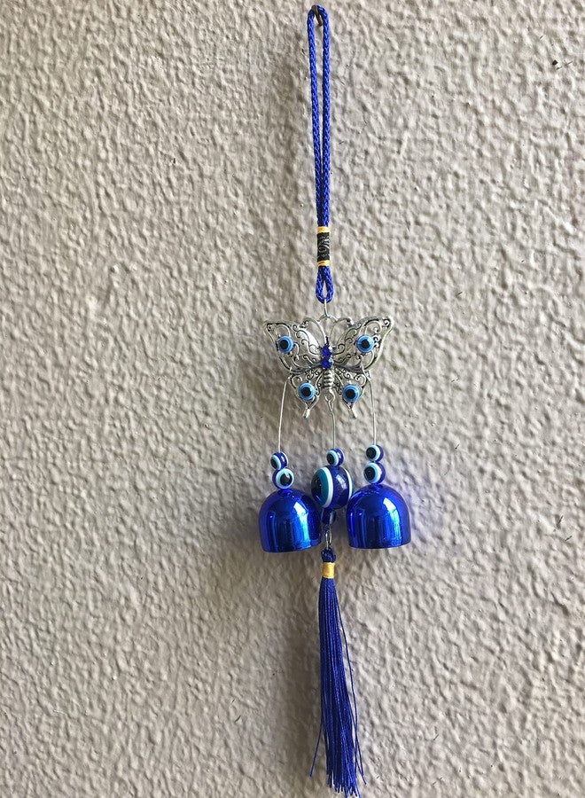 GJ Evil Eyes Hanging for Home Entrance & for Car Decoration, Model Butterfly - Image 3